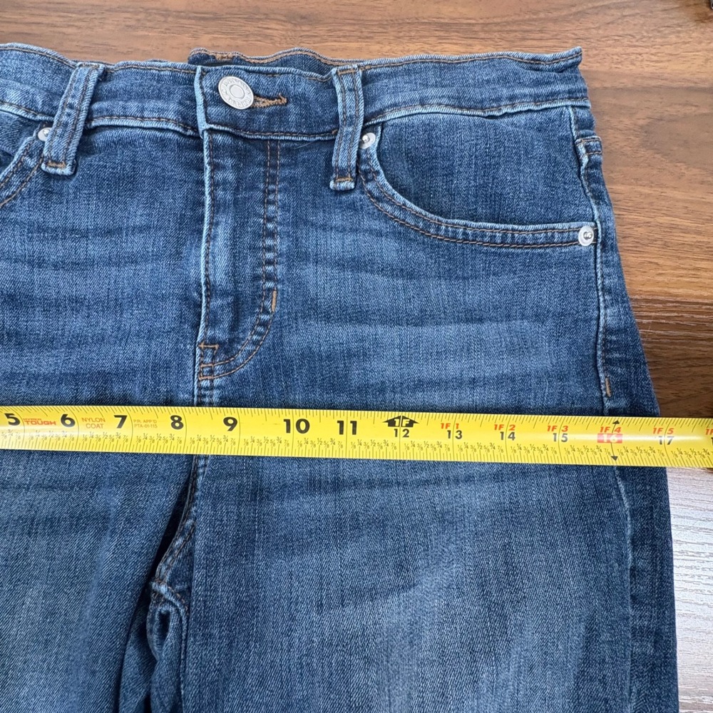 Banana Republic High-Rise Slim Jeans Womens Size 2 Dark Wash Stretch Denim - Picture 8 of 12